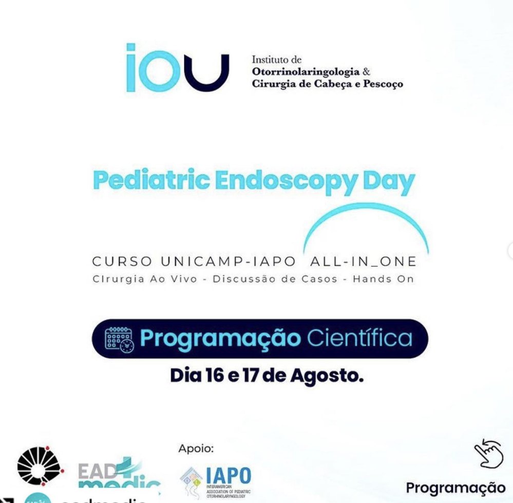 Curso UNICAMP-IAPO — Pediatric Endoscopy Day