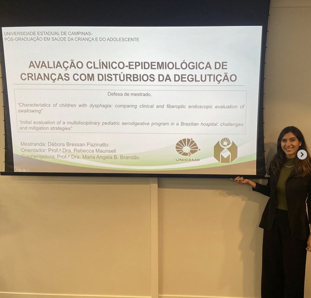 Mestre em Saúde da Criança e do Adolescente pela UNICAMP